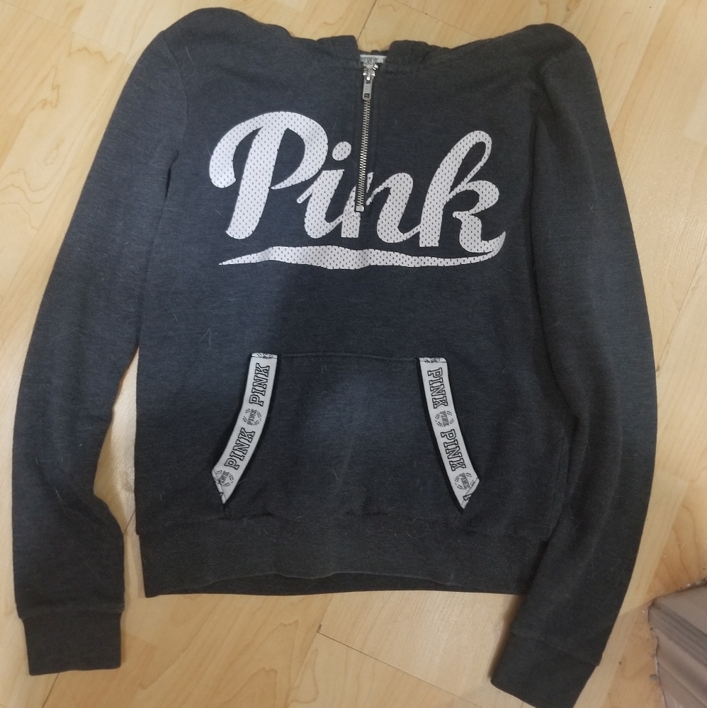 PINK Quarter-Zip Hoodie